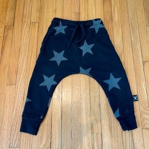 Nununu Sweatpants Black Stars 18-24M